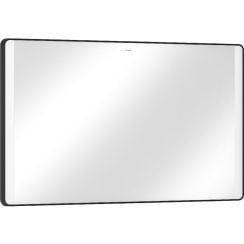 Hansgrohe Xarita Lite Q oglindă 120x70 cm dreptunghiular cu iluminare cu covoraș de încălzire negru 54978670