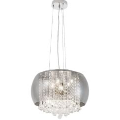 Rabalux Ninelle lampă suspendată 6x40 W crom 3599