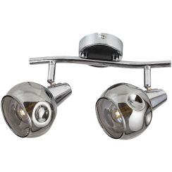 Rabalux Tamara lampă de tavan 2x40 W crom-fumuriu 5347