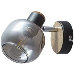 Rabalux Salazar lampă de perete 1x40 W fumuriu 5397