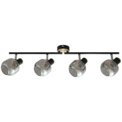 Rabalux Salazar lampă de tavan 4x40 W fumuriu 5400