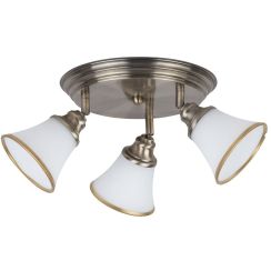 Rabalux Grando lampă de tavan 3x40 W alb-maro 6548