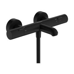 Hansgrohe Ecostat Fine baterie cadă-duș perete cu termostat negru 13325670