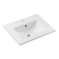 Comad Dance White lavoar 51x40 cm dreptunghiular încastrat alb UM2050RBDANCE50DP