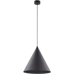 TK Lighting Cono lampă suspendată 1x15 W negru 10058