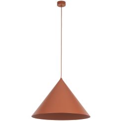 TK Lighting Cono lampă suspendată 1x15 W maro 10089