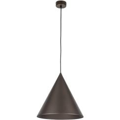 TK Lighting Cono lampă suspendată 1x15 W maro 10037