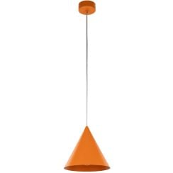TK Lighting Cono lampă suspendată 1x15 W portocală 10075