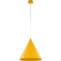 TK Lighting Cono lampă suspendată 1x15 W galben 10066