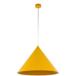 TK Lighting Cono lampă suspendată 1x15 W galben 10090