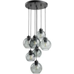 TK Lighting Cubus lampă suspendată x15 W negru 10207