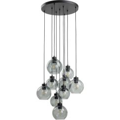 TK Lighting Cubus lampă suspendată x15 W negru 10208