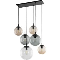 TK Lighting Esme lampă suspendată x15 W grafit 4819