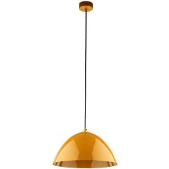 TK Lighting Faro lampă suspendată 1x15 W galben 10263