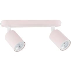 TK Lighting Livia lampă de tavan 2x10 W roz 10233