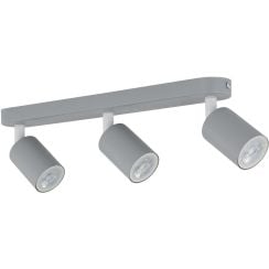 TK Lighting Livia lampă de tavan 3x10 W gri 10242