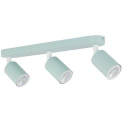 TK Lighting Livia lampă de tavan 3x10 W mentă 10236