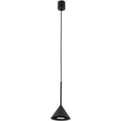 TK Lighting Cono lampă suspendată 1x10 W negru 10304