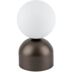 TK Lighting Miki lampă de noapte pentru copii 1x8 W alb-maro 16043