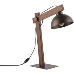 TK Lighting Oslo veioză 1x15 W lemn-maro 5788
