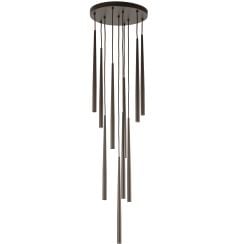 TK Lighting Piano lampă suspendată x8 W maro 10110