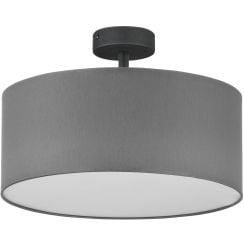 TK Lighting Rondo lampă de tavan 4x15 W alb-crom-gri 4240