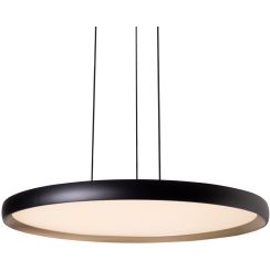 MaxLight Vik lampă suspendată 1x40 W negru-auriu P0556