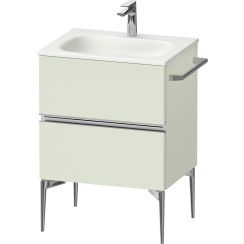 Duravit Sivida dulap 61x47.7x59.2 cm sub chiuveta pe perete verde-crom SV4650010HH0000