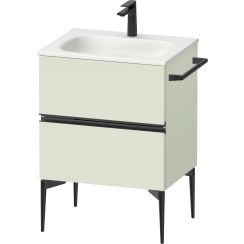 Duravit Sivida dulap 61x47.7x59.2 cm sub chiuveta pe perete negru-verde SV46500BDHH0000