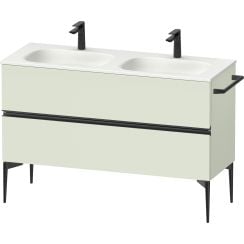 Duravit Sivida dulap 128x47.7x59.2 cm sub chiuveta pe perete negru-verde SV46540BDHH0000