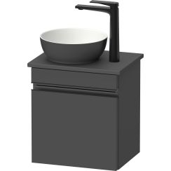 Duravit Sivida dulap 40x32.5x44 cm sub chiuveta pe perete negru-grafit SV4656LBD490000