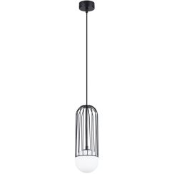 Sollux Lighting Brina lampă suspendată 1x8 W negru SL.1332