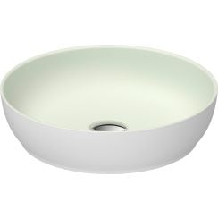 Duravit Sivida lavoar 40x40 cm rotund de blat alb-verde 266000FG00