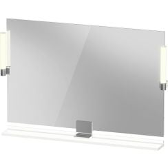 Duravit Sivida oglindă 105x65 cm dreptunghiular cu iluminare alb-crom SV7423010180000