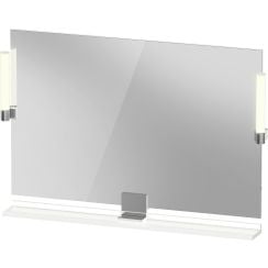 Duravit Sivida oglindă 105x65 cm dreptunghiular cu iluminare alb-crom SV7423010220000