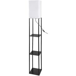 Rabalux Bronn lampă de podea 1x40 W alb-negru 74191
