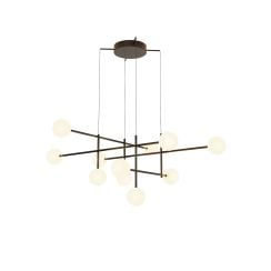 Mantra Cellar lampă suspendată mai mult de 6x5 W alb-negru 7630