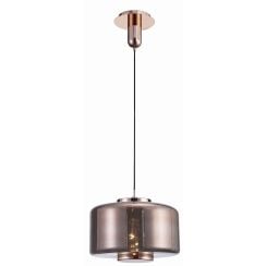 Mantra Jarras lampă suspendată 1x40 W cupru 6190