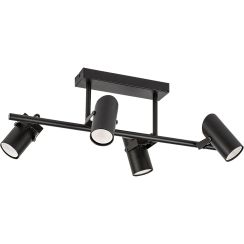 Rabalux Maximilian lampă de tavan 4x25 W negru 73044