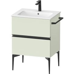 Duravit Sivida dulap 61x47.7x59.1 cm sub chiuveta pe perete negru-verde SV46430BDHH0000