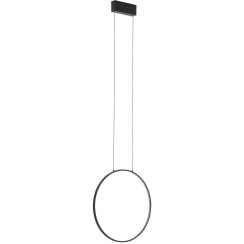 Nowodvorski Lighting Circolo lampă suspendată 1x18 W negru 10860