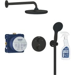 Set set de duș Grohe Vitalio Start 348832430, detergent curățare crom Grohe 48166000