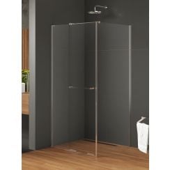 New Trendy Smart cabină de duș 120x100 cm dreptunghiular crom luciu/sticlă transparentă EXK-6590