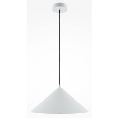 Maytoni Basic lampă suspendată 1x40 W alb MOD167PL-01W