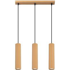 Sollux Lighting Karbon lampă suspendată 3x10 W auriu SL.1556