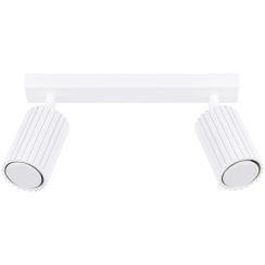 Sollux Lighting Karbon lampă de tavan 2x10 W alb SL.1542
