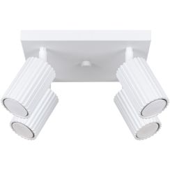 Sollux Lighting Karbon lampă de tavan 4x10 W alb SL.1545