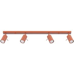 Sollux Lighting Ring lampă de tavan 4x10 W roșu SL.1510