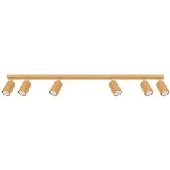 Sollux Lighting Karbon lampă de tavan 6x10 W auriu SL.1566