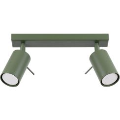 Sollux Lighting Ring lampă de tavan 2x10 W verde SL.1501